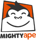 Mighty Ape Book Store Logo